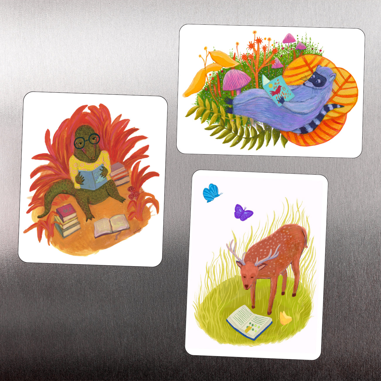 Forest Readers - Magnet Set