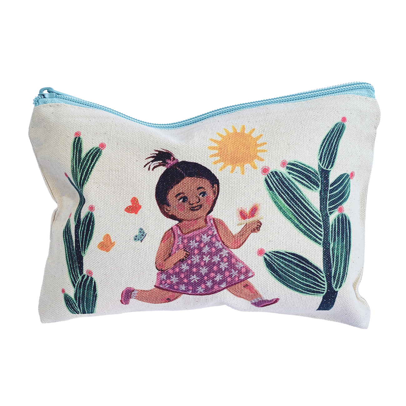 Afternoon Walk - 100% Canvas Pouch