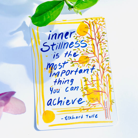 Inner Stillness - Mindfulness Card