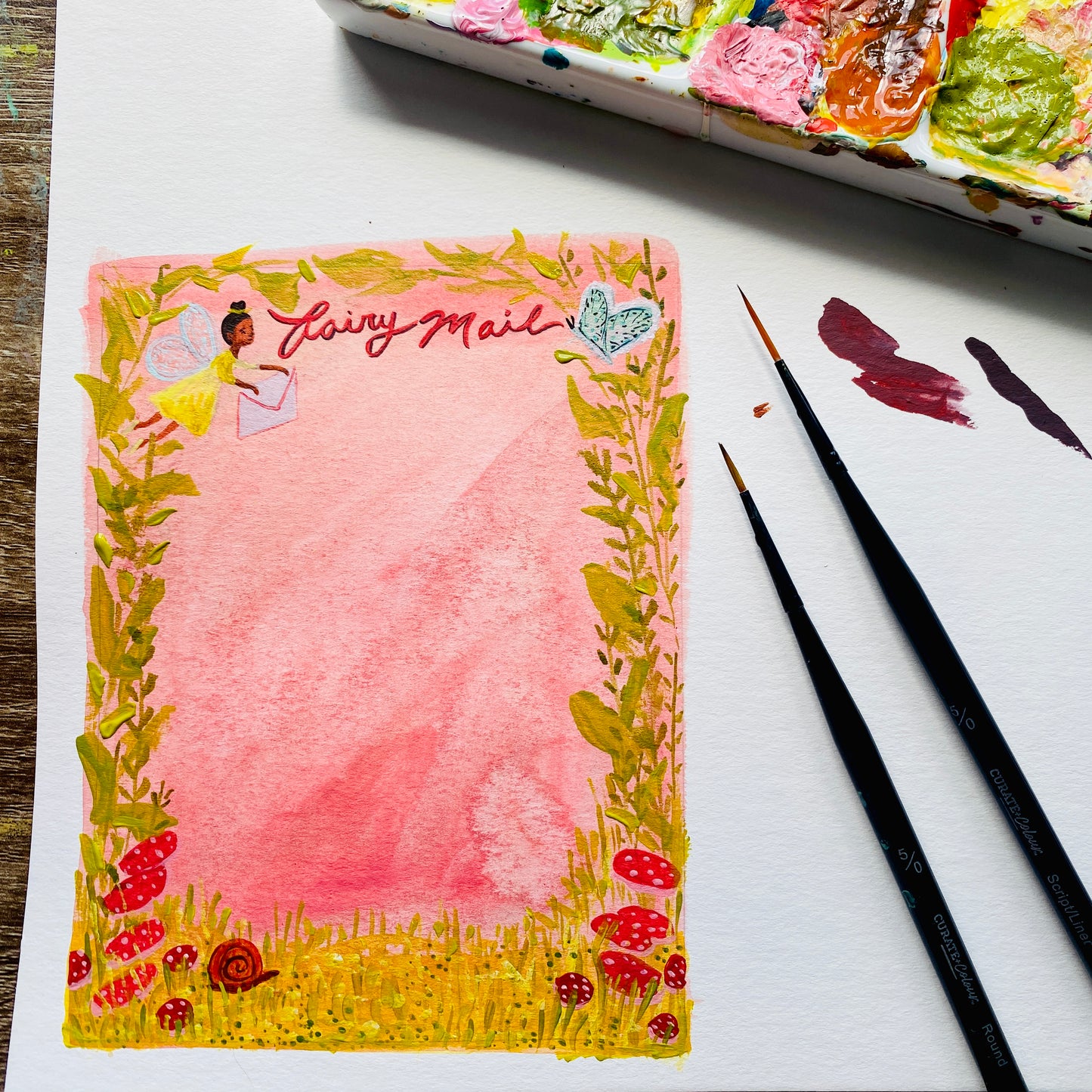 Fairy Mail Notecards