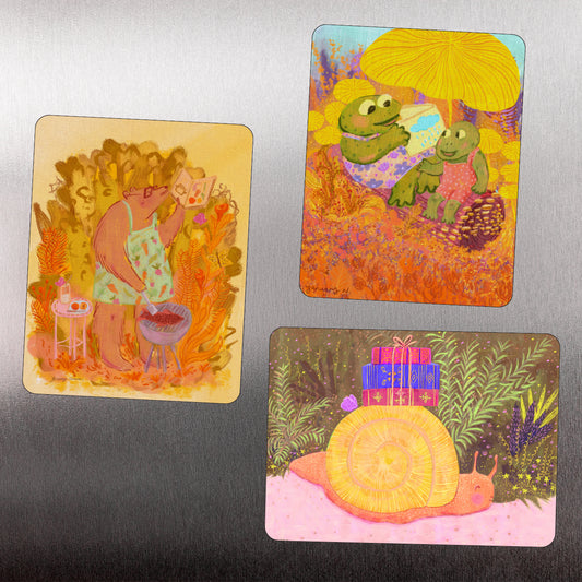 Summer Readers - Magnet Set