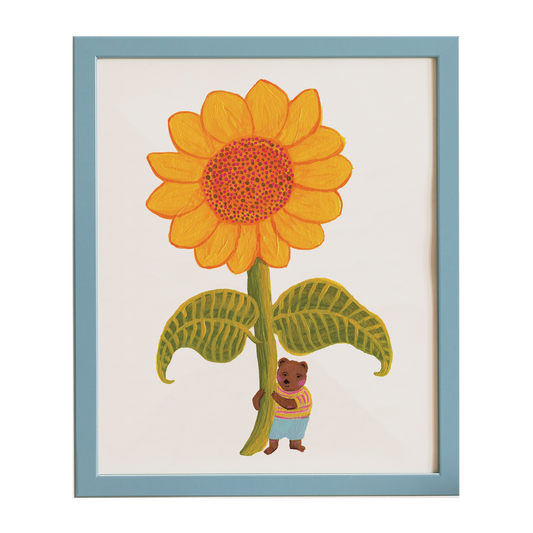 Sunflower Bear - Archival Print