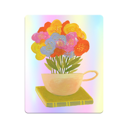 Tea Time - Holographic Sticker