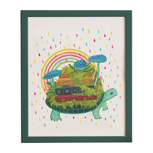 Turtle Librarian - Archival Limited Edition